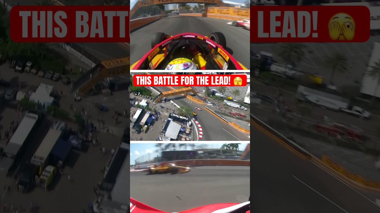 A little spice from 2023 🌶️👀 #indycar #scottmclaughlin #romaingrosjean #racing