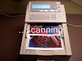 HP 9100C Digital Sender Scanner in Action