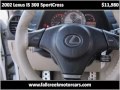 www.fallcreekmotorcars.com This 2002 Lexus IS 300 SportCross is available from Fall Creek Motor Cars. For details, call us at 281-441-4003