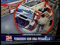 "Tenderos" robando en tiendas de Lima
