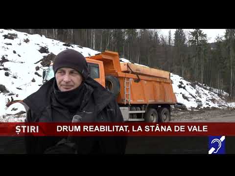 Drum reabilitat, la Stâna De Vale