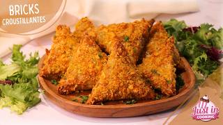 Recette de Bricks Ultra Croustillantes au Air Fryer : Viande, Légumes & Cheddar 🔥