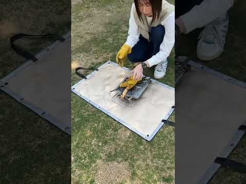 たき火台耐熱シートバッグ #shorts