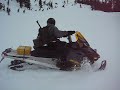 Sleddin in the Renolds and old friend in the pine pass!