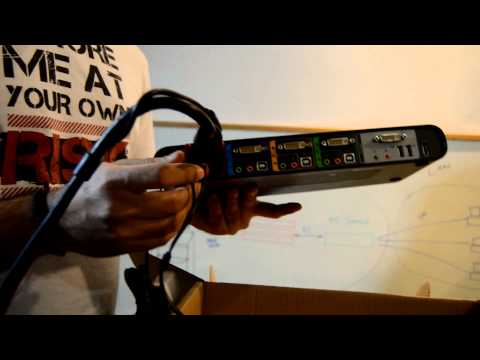 how to fit a kvm switch