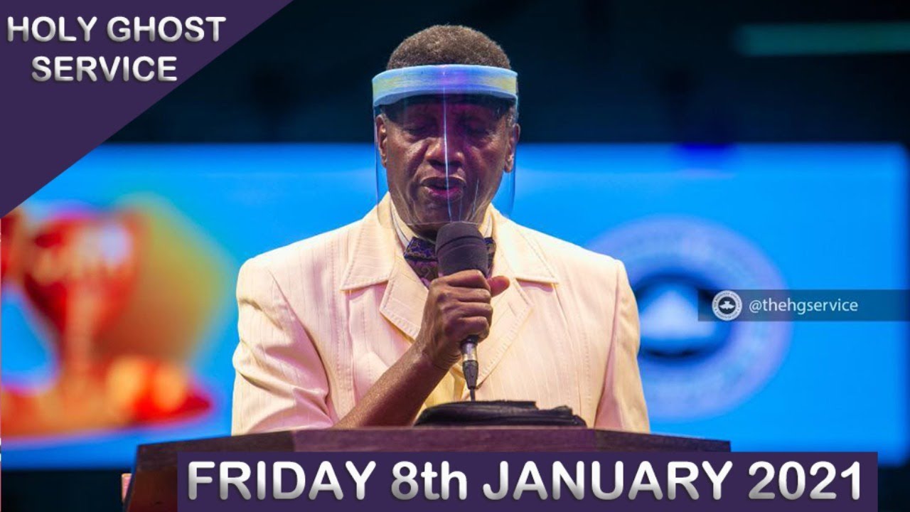 RCCG 8th January 2021 Holy Ghost Service with Pastor E. A. Adeboye