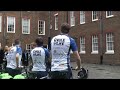 Prince William launches a charity bike ride through Africa