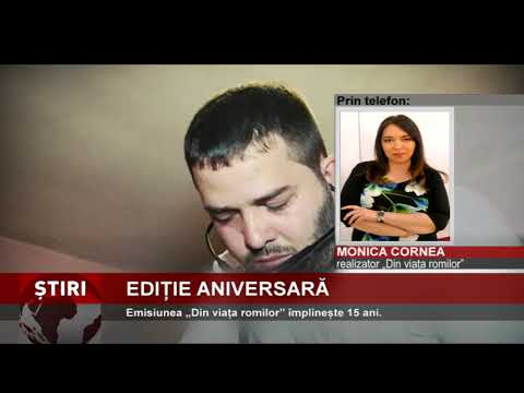 Emisiunea „Din viața romilor”, la ceas aniversar
