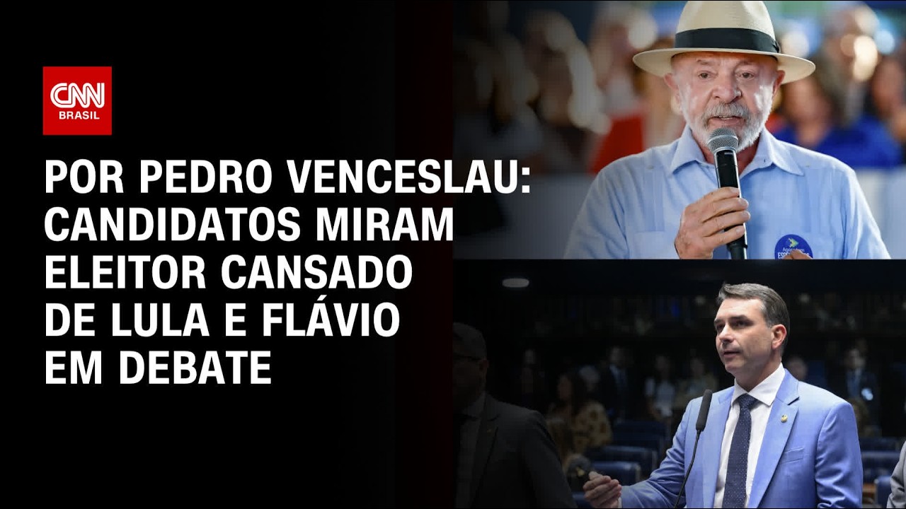 Lula e Flávio viram alvos indiretos em debate presidencial; entenda | CNN 360°