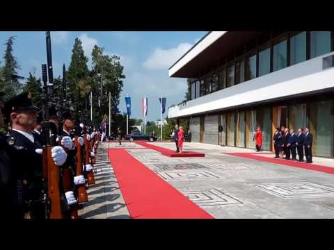 Kështu u prit Thaçi në Kroaci (Video) Kështu u prit Thaçi në Kroaci (Video)