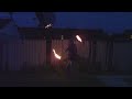 4th of July Fire poi!