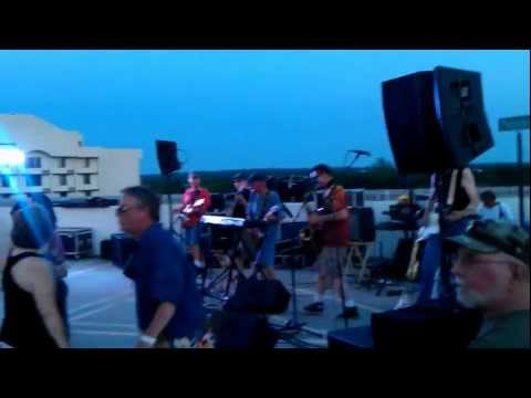Steve Luckert - Parkovash performs Friday evening June 15, 2012 on top of the Wayne Street Parking Garage in South Bend, IN — Gregory Helmen on vocals, guitar and keyboard —...
