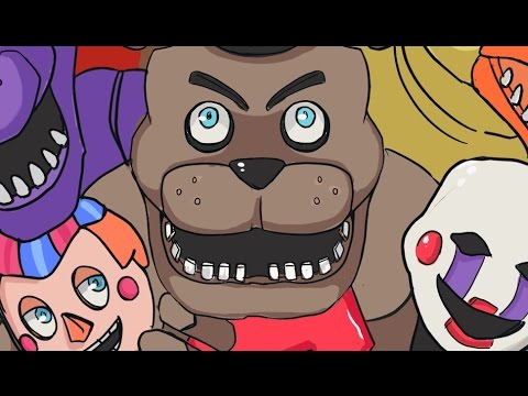 how to draw fnaf 3