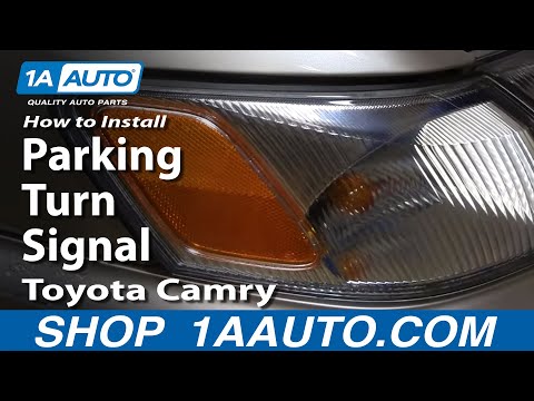 How To Install Replace Parking Turn Signal Toyota Camry 97-01 1AAuto.com