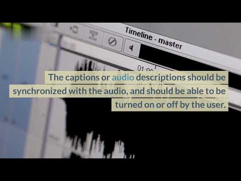 How to implement WCAG 2.1 Success Criteria 1.2.4 Captions (Live) in code with examples
