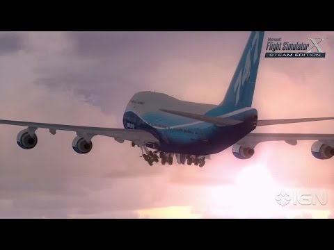 Microsoft Flight Sim X: Steam Edition Trailer