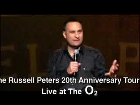 NEW RUSSELL PETERS UK O2 ARENA
