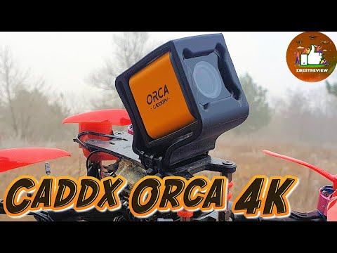 ✅ Caddx Orca 4K - Первая Недорогая HD Камера с Нормальной Стабилизацией! Почти как у Gopro!