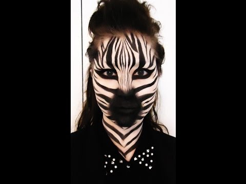 how to zebra paint