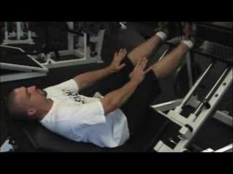 how to perform leg press