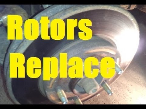 How To Install Replace Front Brake Pads Rotors 96 – 2002 Buick Century