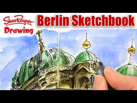 Look inside my Berlin Visit Sketchbook