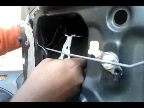 how to remove acura tl door handle