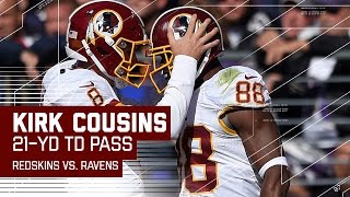 Kirk Cousins to Jamison Crowder for a Big Gain & Pierre Garcon's TD! | Redskins vs. Ravens | NFL by NFL