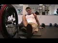 Paraplegic workout routine