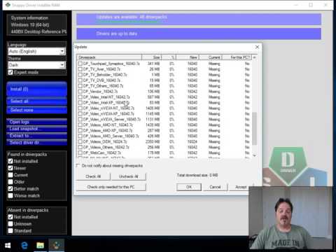 Snappy Driver Installer Walkthrough