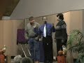 Ventriloquist with Human Puppets