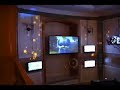 12 47\"HD plasmas and surround video projection 12 47\"HD plasmas and surround video projection