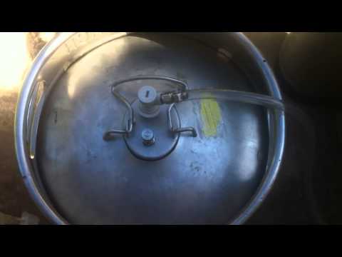 how to relieve pressure in corny keg