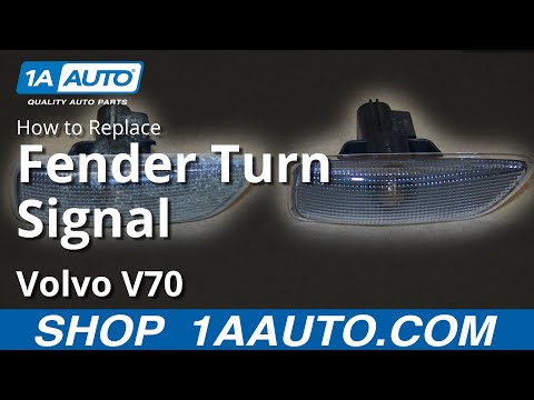 How To Install Replace Side Marker Repeater Light 2001-07 Volvo V70
