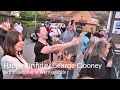 oscarpreistr�ger george clooney feierte am montag seinen 52. geburtstag. nach einem anstrengenden drehtag im bad grund feierte george clooney mit matt damon,...