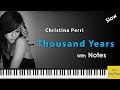 Easy Piano Songs For Beginners / Christina Perri T