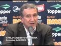 Carlos Alberto Parreira destaca nível de “excelência” dos centros de treinamentos de Minas  