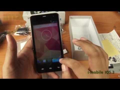 imobile - มากันแล้วคลิปแกะกล่อง i-mobile IQ5.3 สมาร์ทโฟนจอใหญ่ แบตฯอึด กับ CPU Quad Core 1.2GHz...