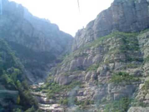 Subida a la Montserrat (Cataluña, ...