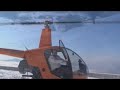 elicottero r22 beta atterraggi sulla neve