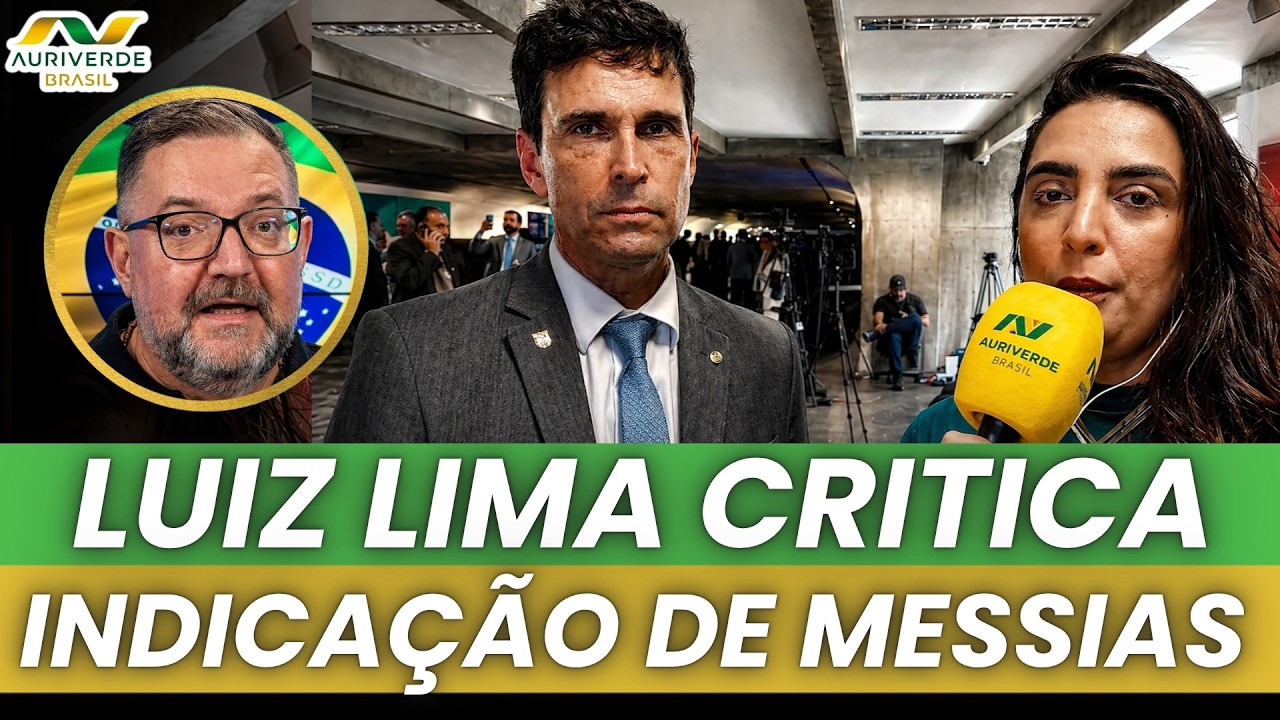 Aprovação de Messias será uma tristeza para o país | Entrevista com Luiz Lima