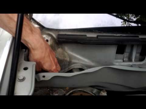 how to repair a windshield leak