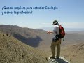 Estudiar Geología: Ciencia - Profesión - Aventura