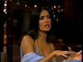 Salma Hayek on Letterman - Breasts