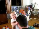 Charlotte with daddy