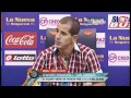 Romagnoli en conferencia de Prensa 