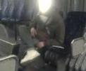 A MAN SITTING ACROSS FROM ME WOULD WAKE UP FOR A QUICK SECOND AND FALL RITE BACK TO SLEEP AND HE ALMOST FELL OFF HIS SEAT AND DIDNT I WAS JUST WAITING FOR HIM TO DO SO. BUS 201 THE TROPICANA BUS GOING EAST...
