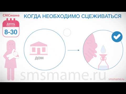 Новорожденный сцеживание