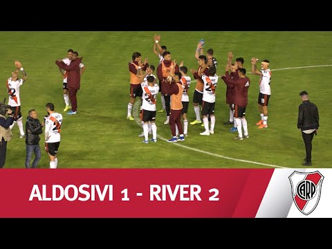 ¡FELICES EN LA FELIZ! Mirá el resumen del triunfo de River frente a Aldosivi en Mar del Plata