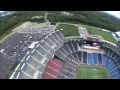 Red Bull Air Force Invade a Revolution's Soccer game at Gillette Stadium